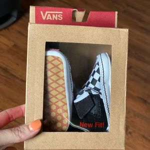 Size 2 Infant Slip on Checkered Vans